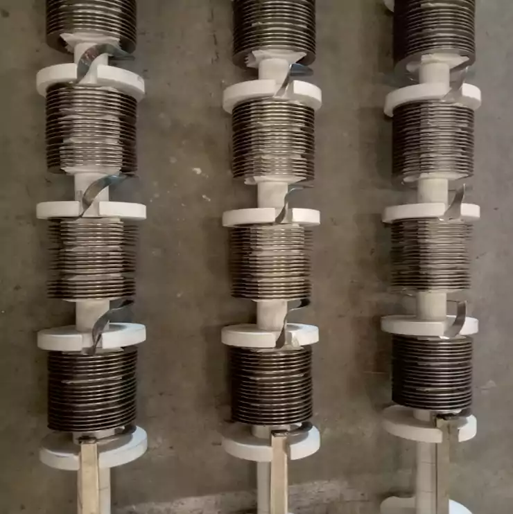 Strip Edge Wound Heaters